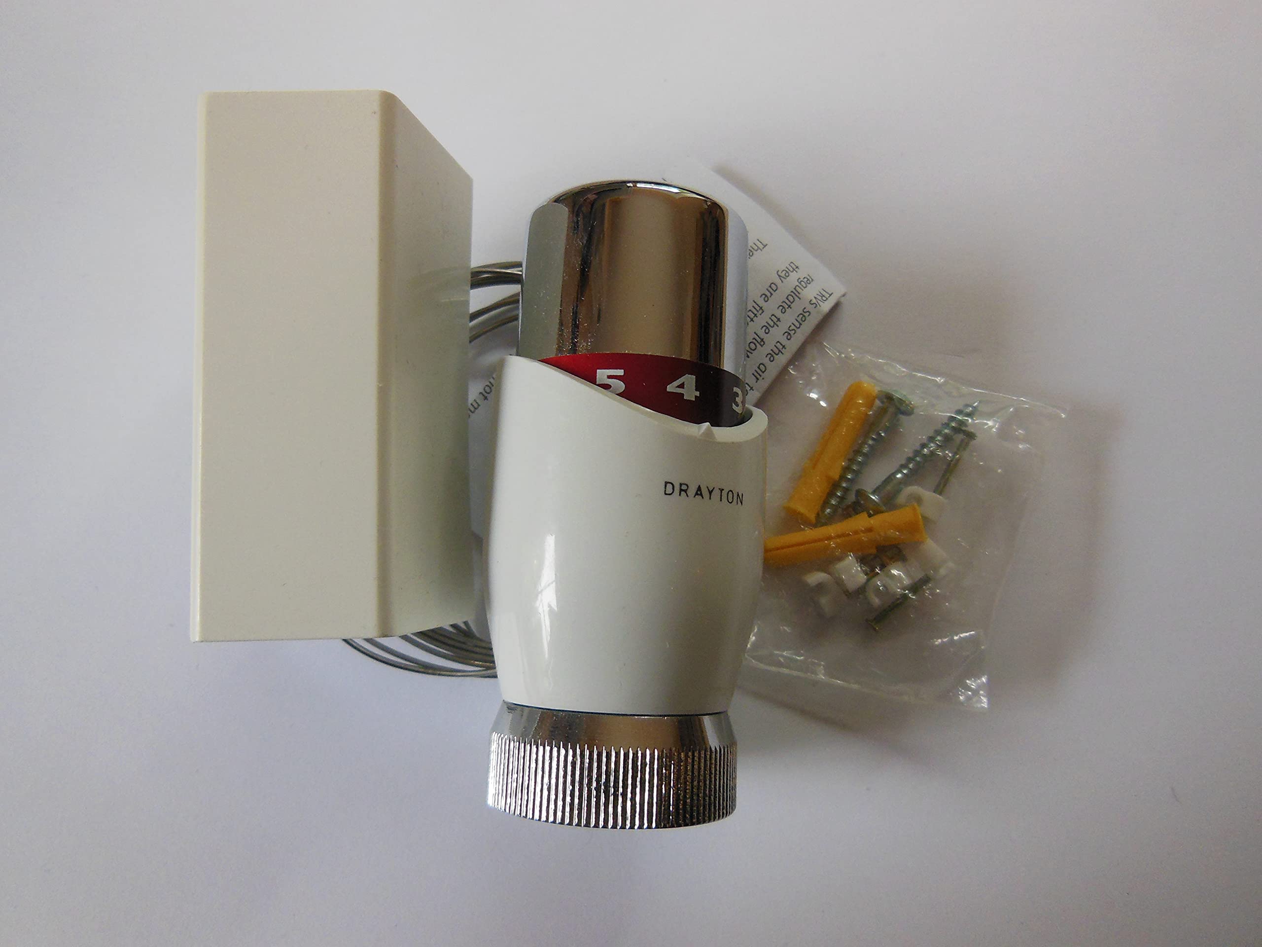Drayton TRV4 2m Remote Thermostatic Sensor Head Capillary 07 25 007 New Boxed