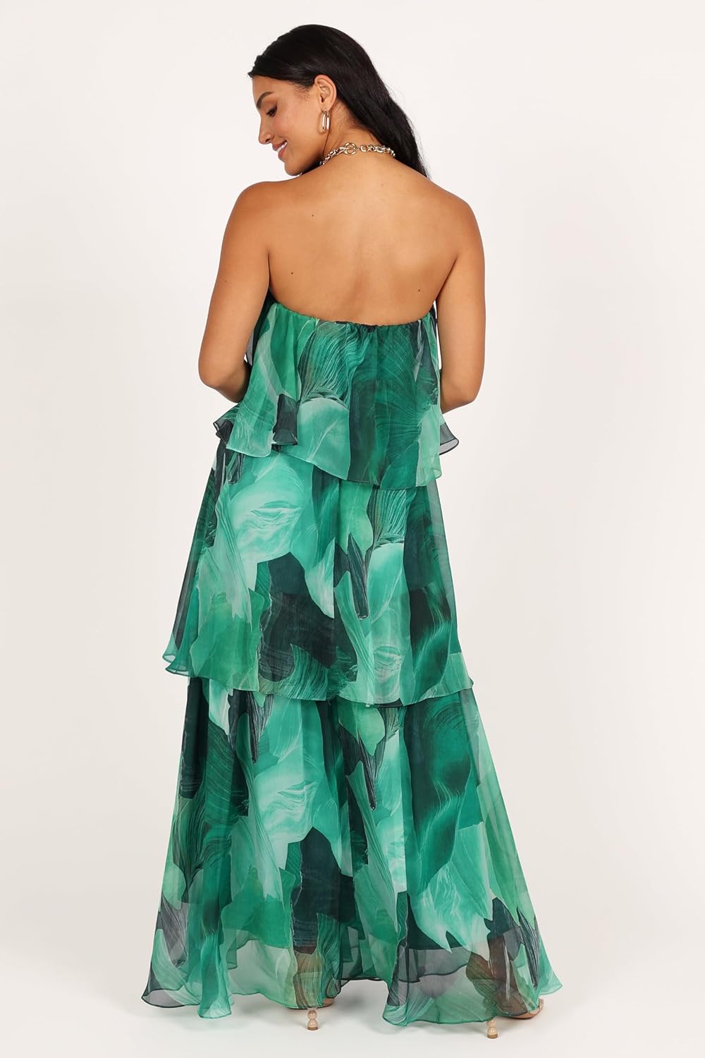 Petal & Pup Womens Bloom Strapless Maxi Dress - Image 5