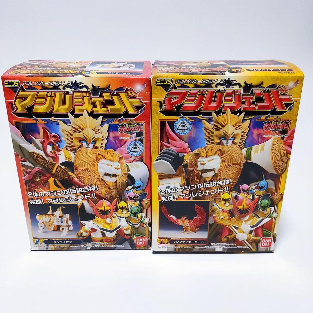 Amazon.co.jp: 全2種類 魔法戦隊マジレンジャー ミニプラ マジ 