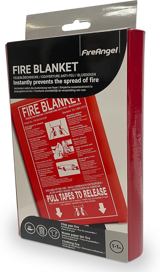 Fire Angel FB100-FA-EUR Fire Blanket 1m