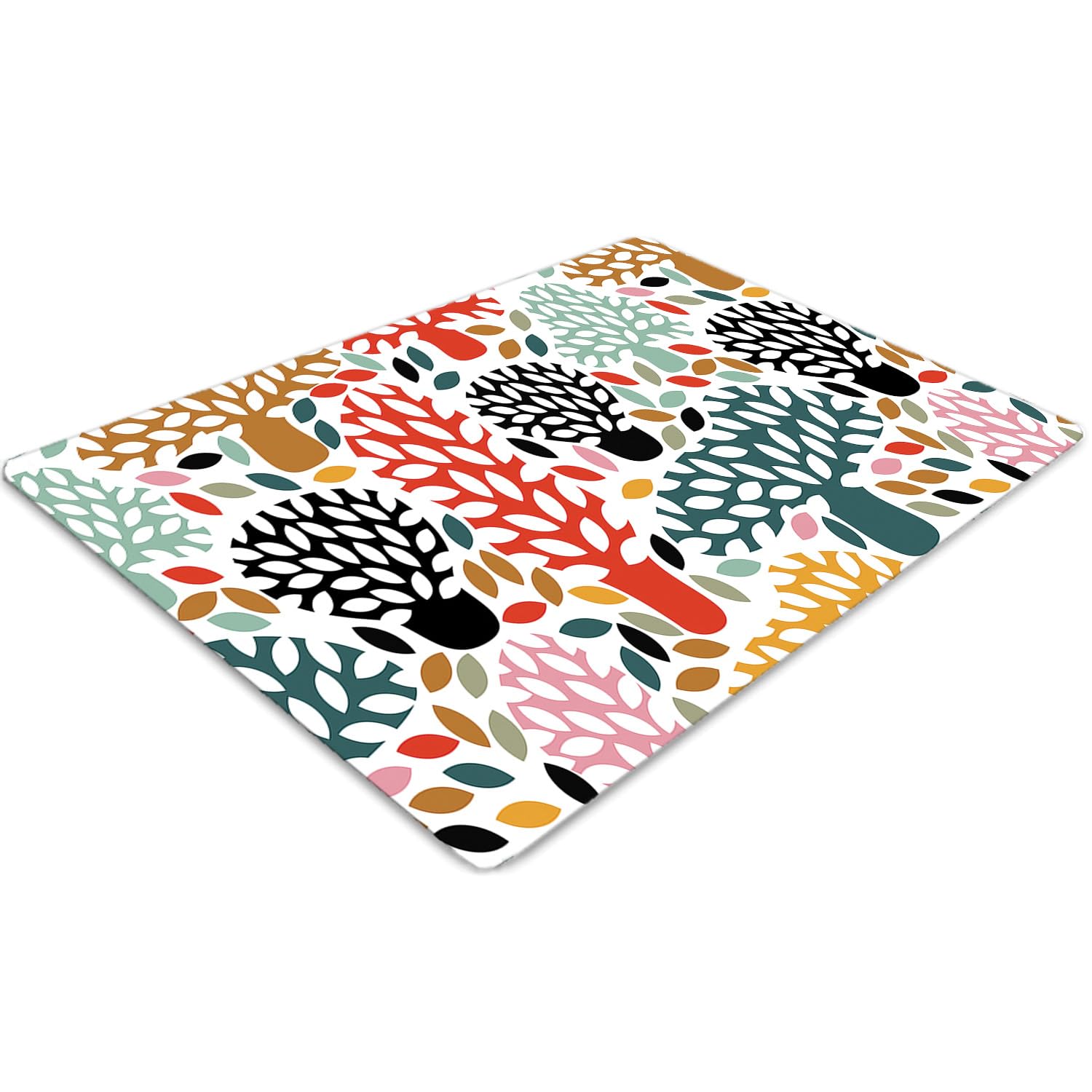 Protège-tapis de chaise anti-rayures 120x90 cm imperméable rectangulaire contre l'usure du sol