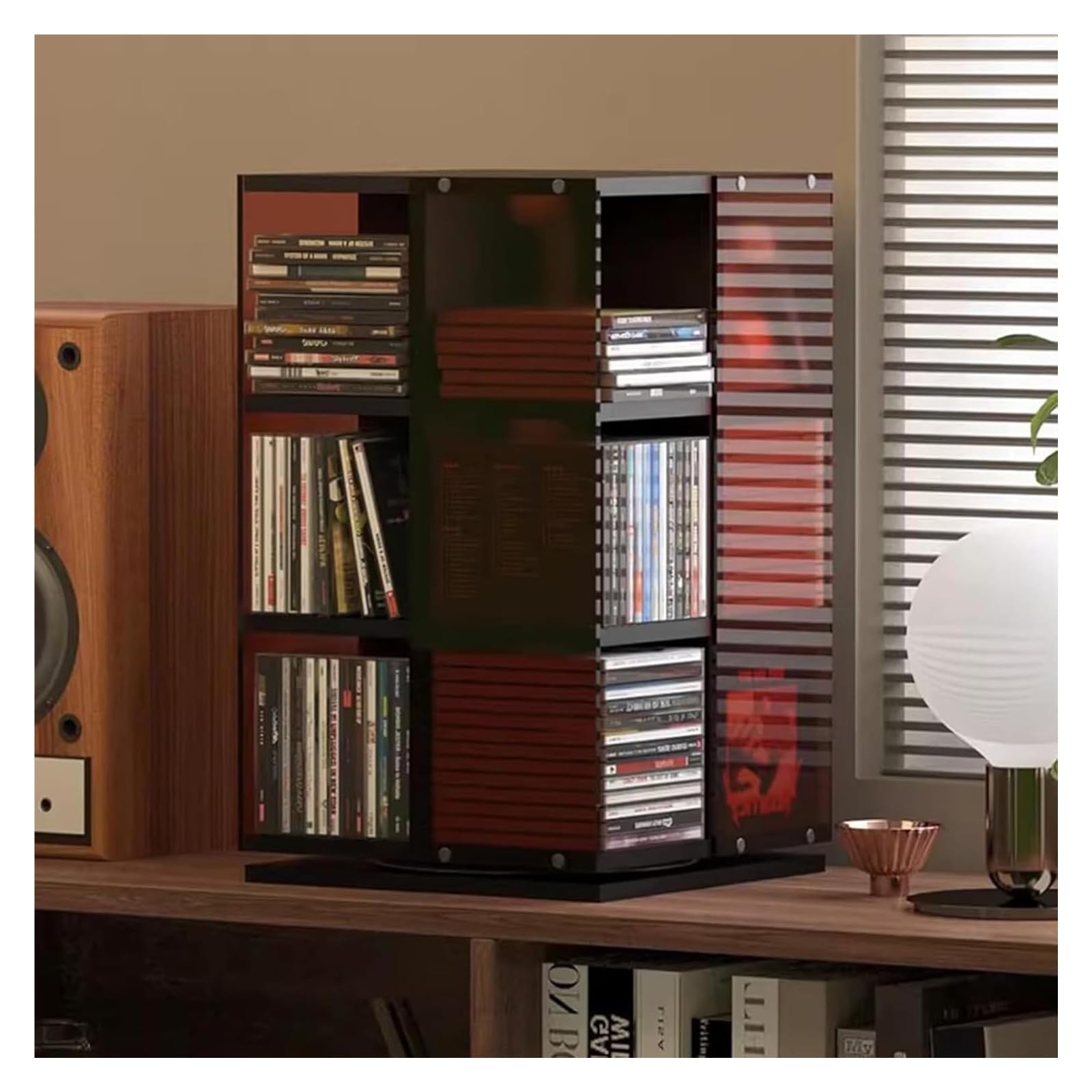 Amazon.co.jp: メディア収納キャビネット、CDラックタワー、CD、DVD