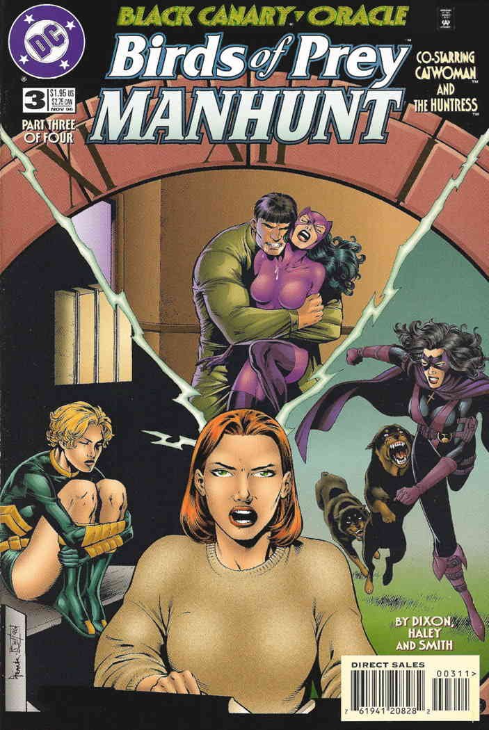Amazon.com: Birds of Prey: Manhunt #3 FN ; DC comic book