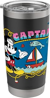 Disney Cruise Family Group Vacation Matching Captain Stainless Steel Insulated Tumbler