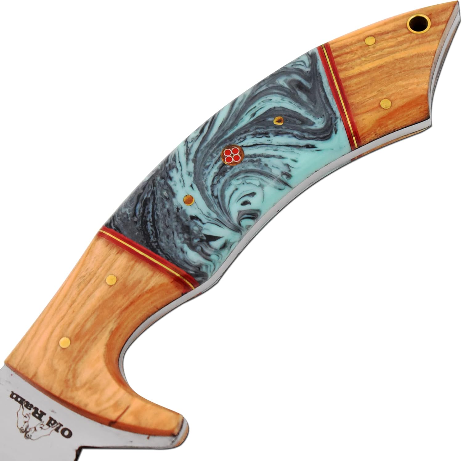 Handmade Full Tang Outdoor | Hunting | Skinner knife Comes With Leather Sheath (1004)