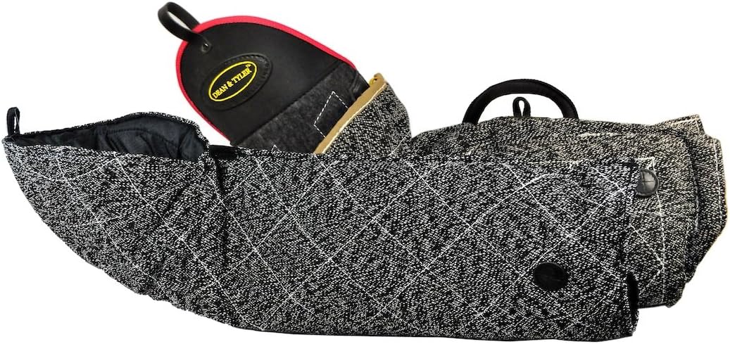 Dean & Tyler 2-Piece Pro Bundle Set, Includes Hidden Sleeve/Full Arm Bite Sleeve for Training Intermediate Dogs