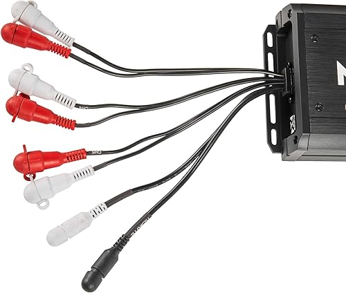 Miniatura 8 de NVX MVPA6 900W Total RMS 6-Channel Bridgeable Marine-V Series Micro Clase D Compacto MarinoPowersportsAmplificador de coche  Clasificación de