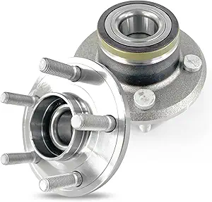 KNOLET Front Wheel Hub Bearing Assembly (Pair) – Compatible with Dodge Challenger 2008–2014 5‑lug with ABS