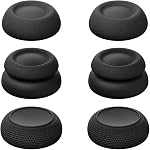 Skull & Co. X Savage Raven Thumb Grips Joystick Cap Analog Stick Cover for Playstation Portal (Set of 6) - Black