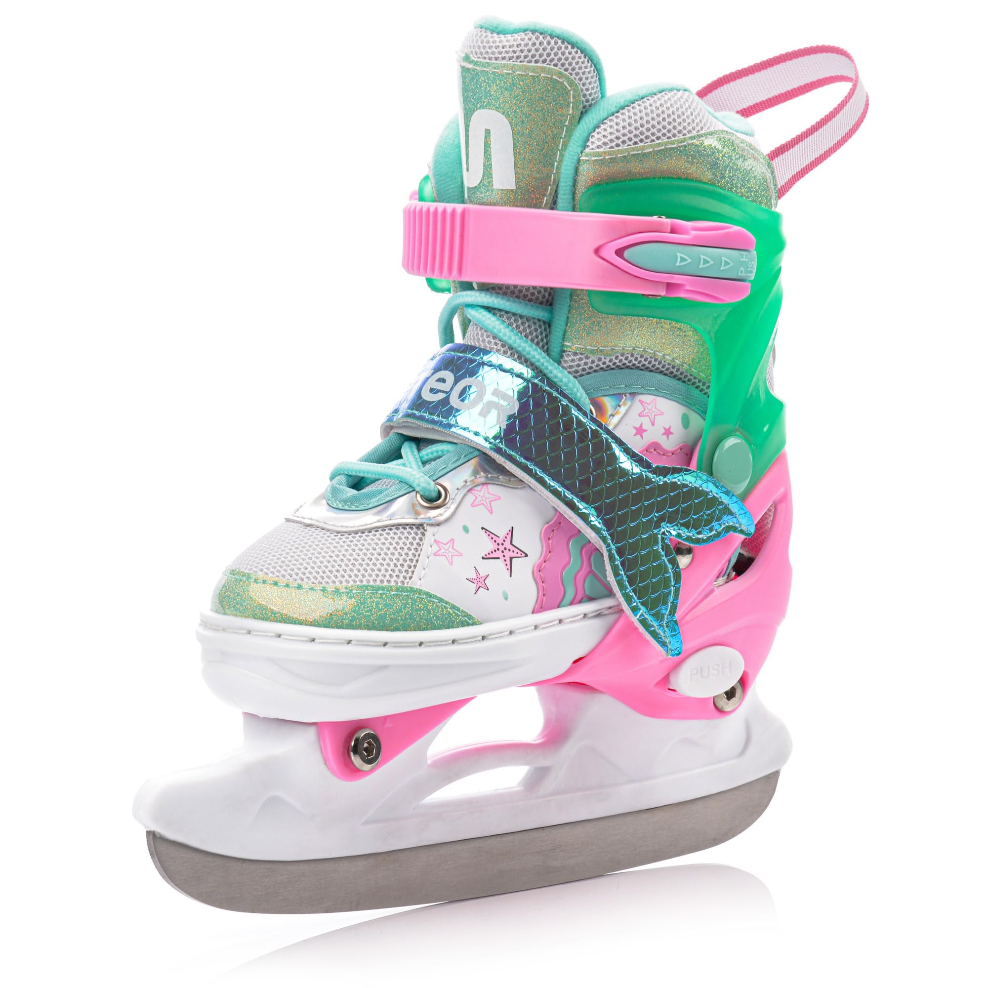 meteor Adjustable Shoe 4-in-1 Kids Skates, Beginner Quad, Inline & Ice Skating Set, Children’s Roller Boots, ABEC 7 - Image 5