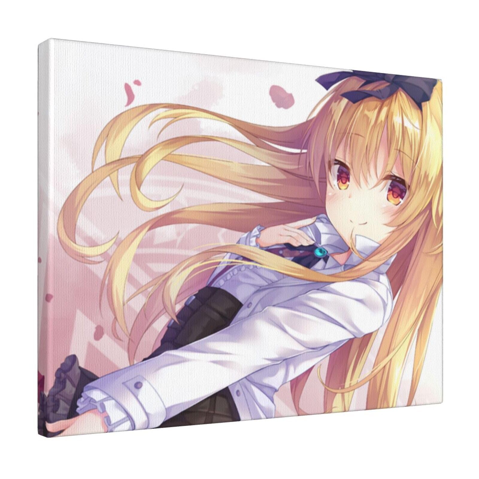 Amazon.co.jp: 壁掛け絵画 ありふれた職業で世界最強 ユエ 吸血鬼 