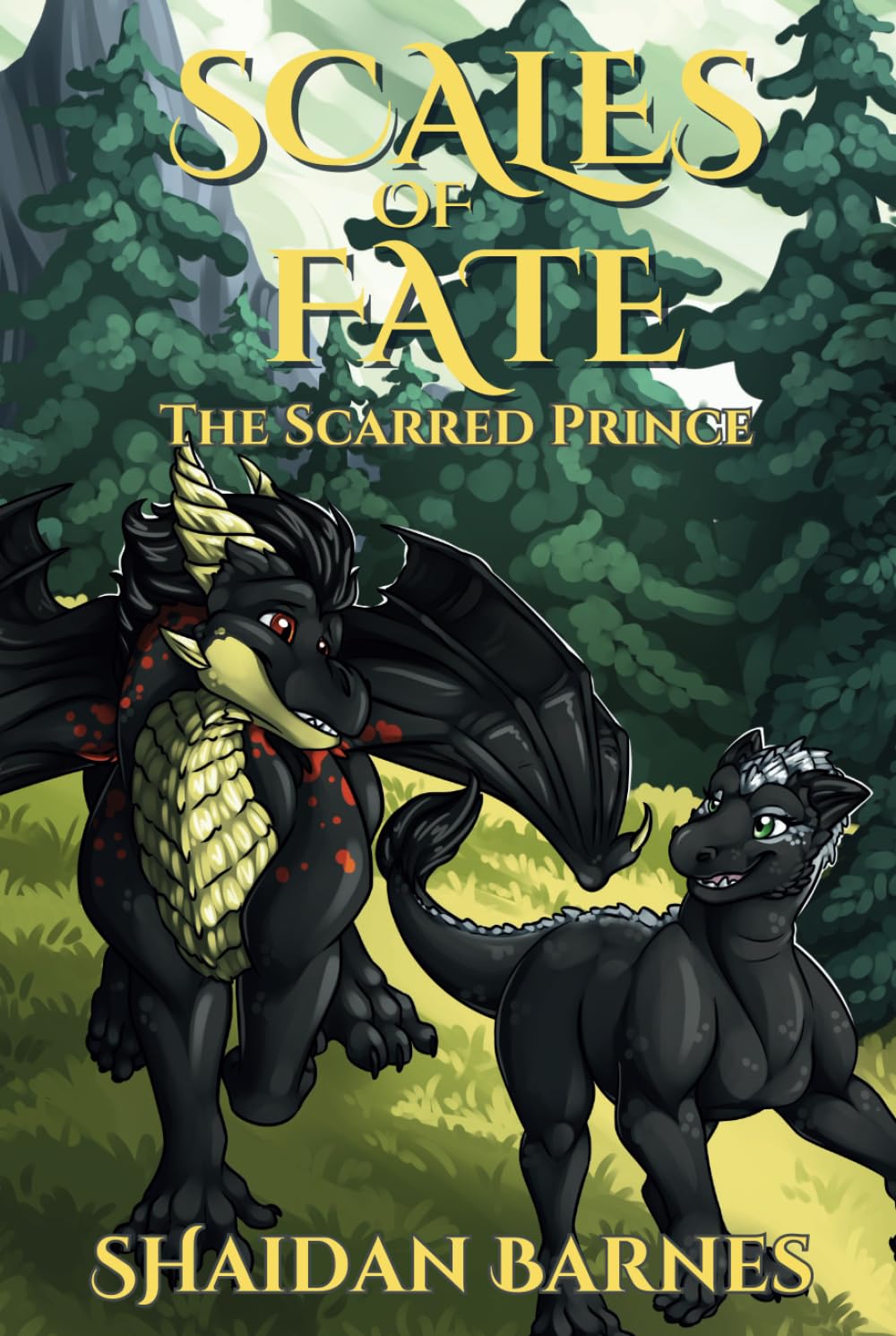 Scales of Fate: The Scarred Prince (Dragon Romance / Erotica)