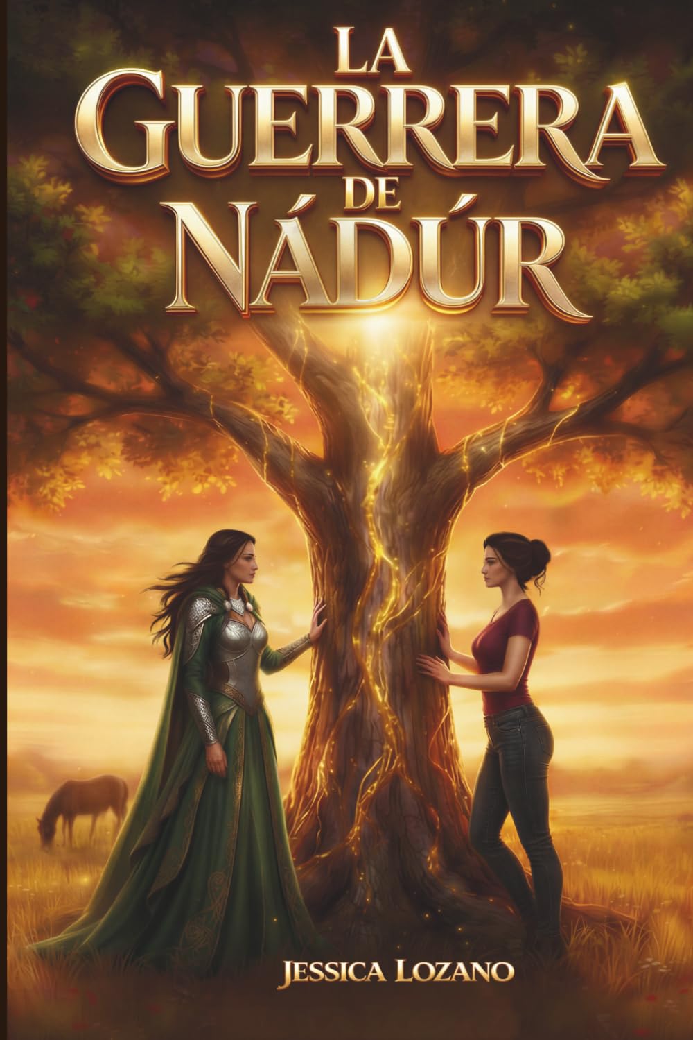 La guerrera de Nádúr: Un romance de vidas pasadas y misterio bajo el cielo de Irlanda