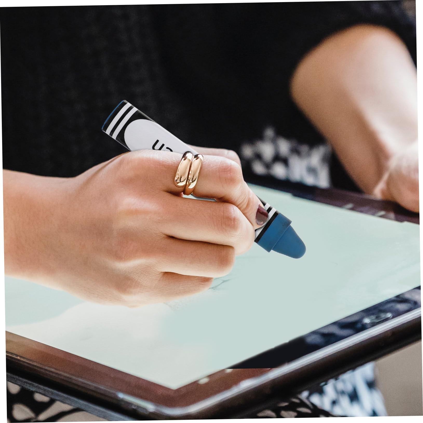 UKCOCO 21kawałki Precyzyjny Stylus Do Tabletów Wielofunkcyjny Pióro Dotykowe Do Smartfonów Wygodne Pisanie Kompatybilne z Ekranem Dotykowym Kolorowych Piór