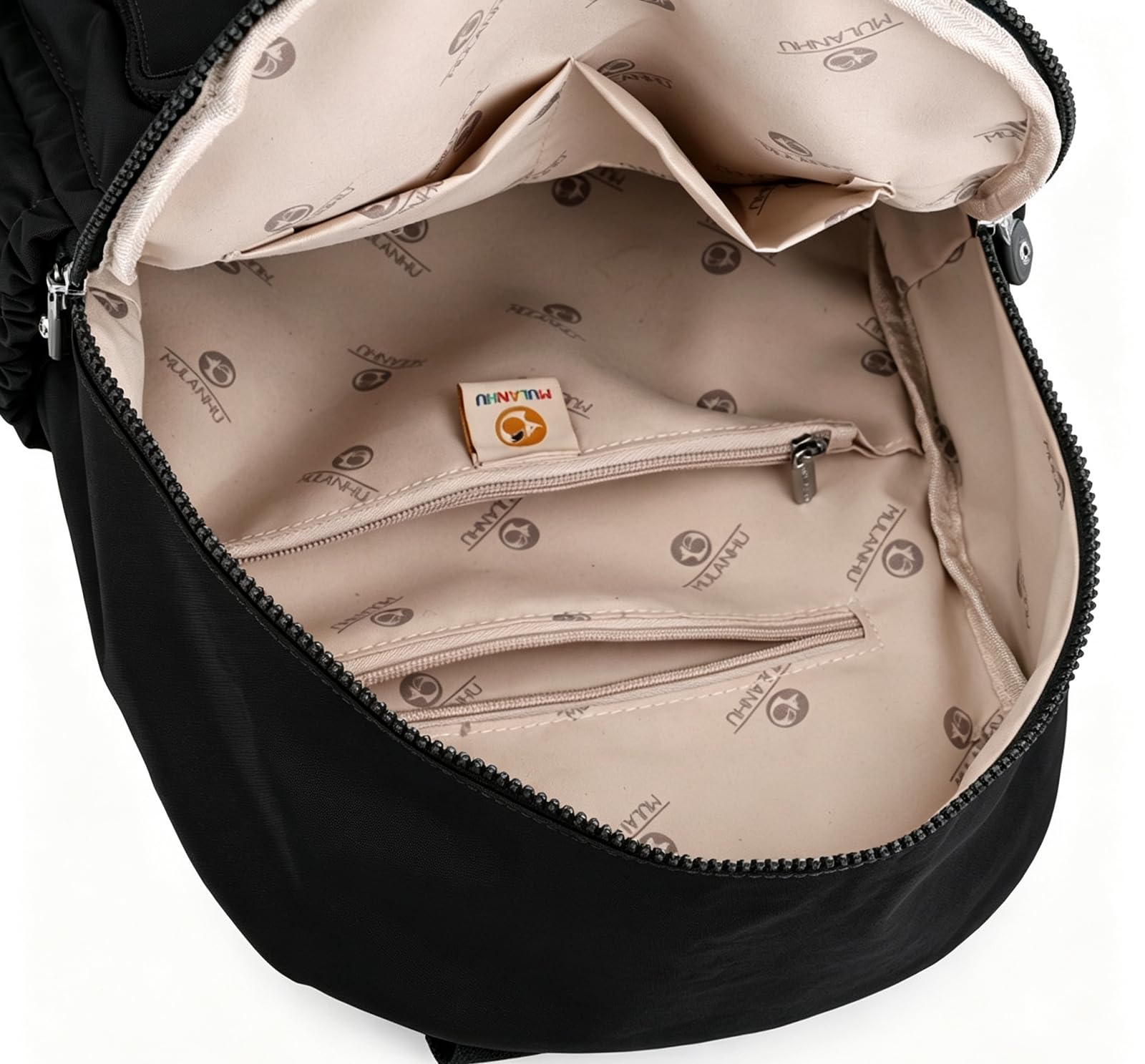 Rucksack Damen Klein Cityrucksack Elegant Reiserucksack Leichtgewicht Schultasche Modern Rucksackhandtasche Casual Daypack