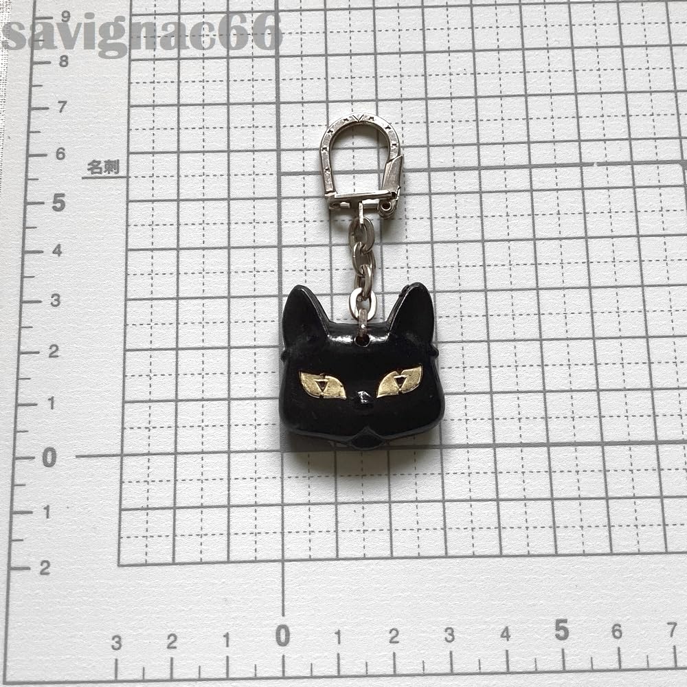 フレンチキーホルダー　MARCHAL マーシャル　黒猫　ぬいぐるみ　レア 60年代 フレンチキーホルダー MARCHAL レア ネコ フィギュア 黒猫