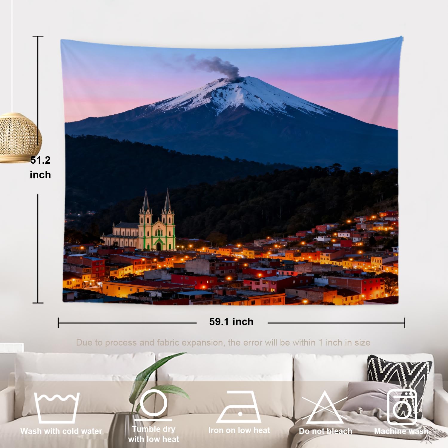 Amazon.com: Batmerry Mountain Tapestry, The Andes of Ecuador