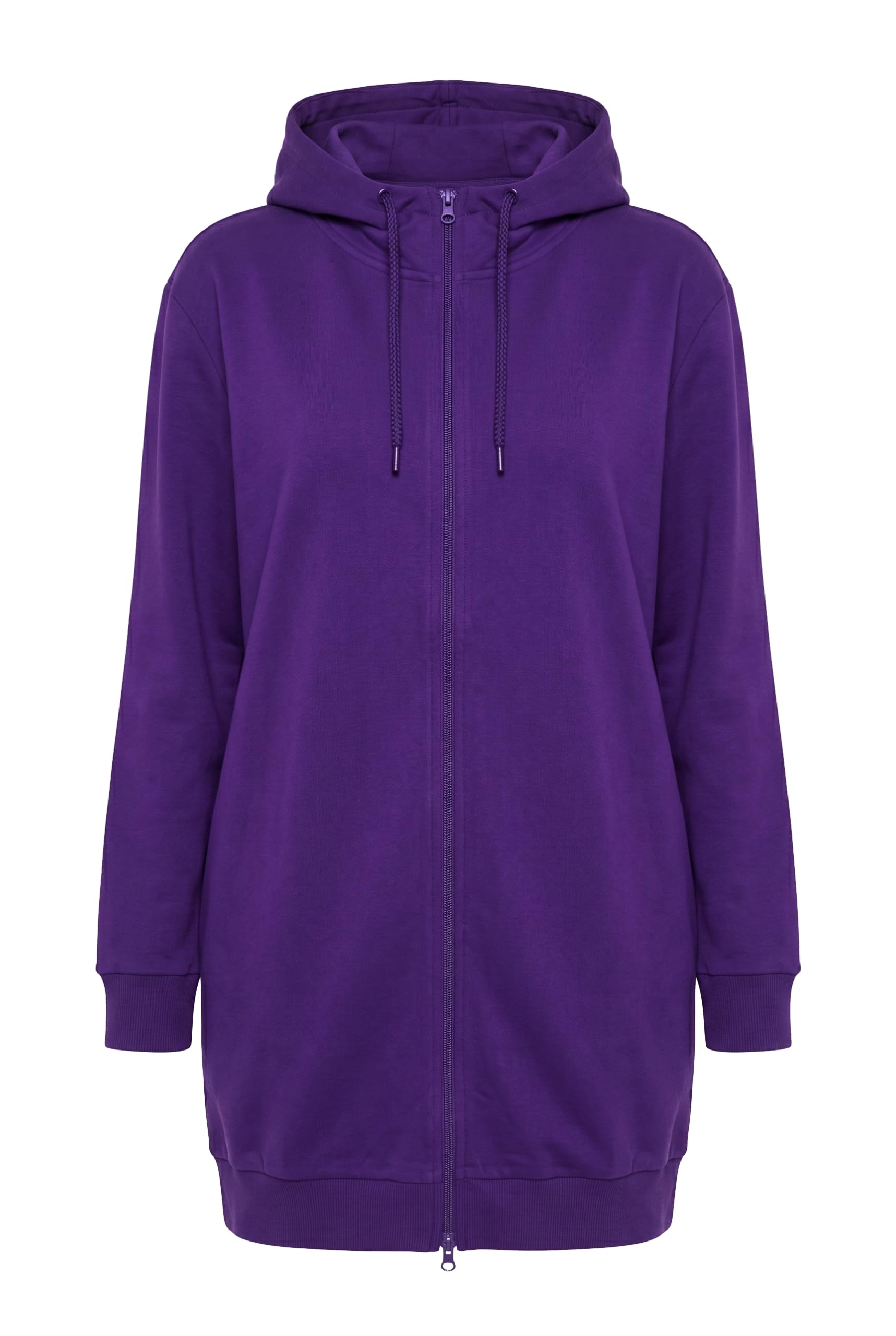 Ulla Popken Femme Veste Sweat zippée