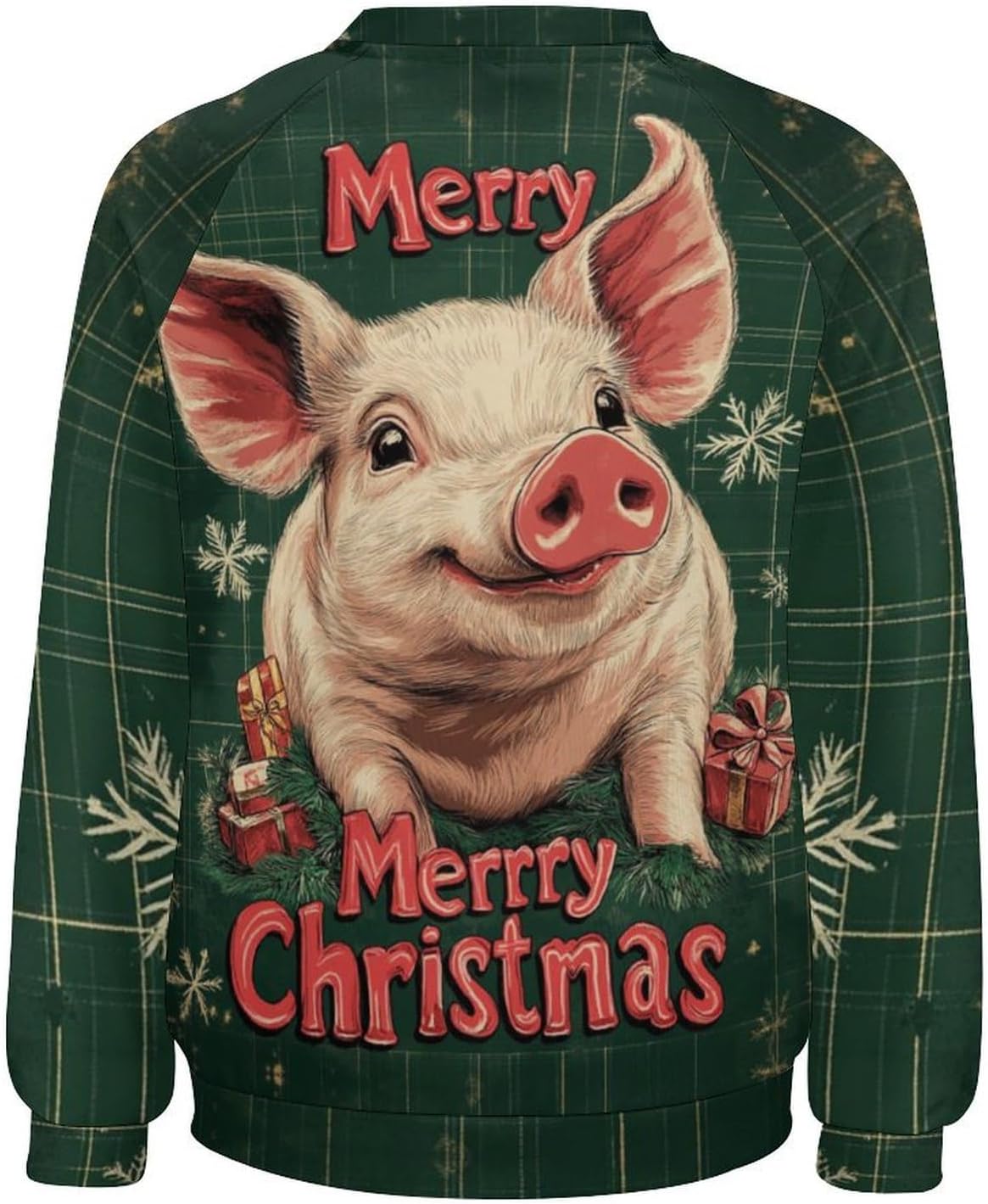 Christmas Sweatshirts For Women Holiday Pullover Crewneck Plus Size 2024 Winter Fashion Casual Funny Warm Outfits - Image 5