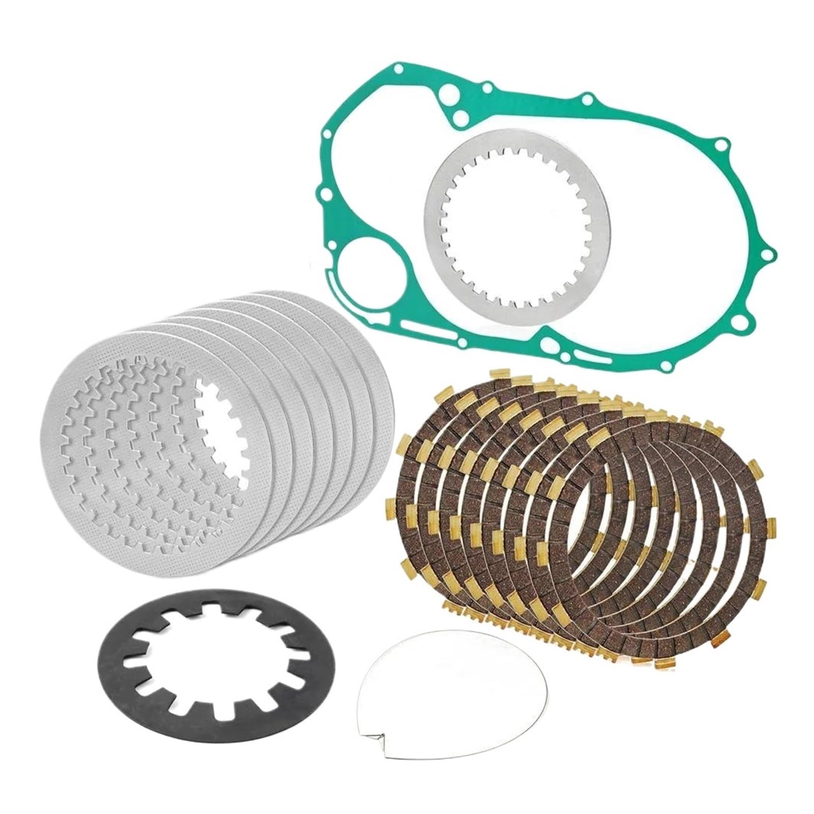 Kit De Discos Fricción Del Embrague Muelle Con Junta Para XVS1100 Para V-star 1100 1999-2009 5P9-W001G-00-00 Placa de embrague de motocicleta