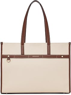 Miraggio Cruise Canvas Tote Bag For Women | Tote Bags for Women for Office Use | Fits Upto 16" Laptop | Ladies Shoulder Pu...