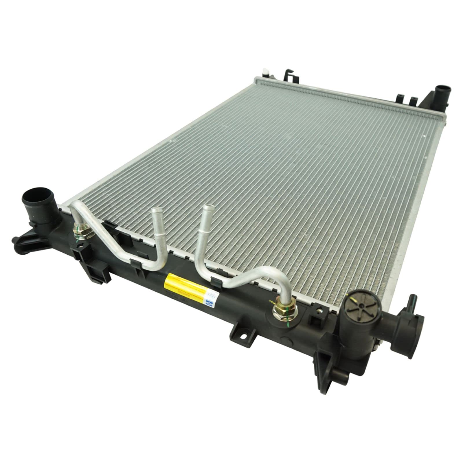 TRQ Radiator Assembly Aluminum Core Compatible with 13-16 Hyundai Genesis Coupe CU13467 HY3010181