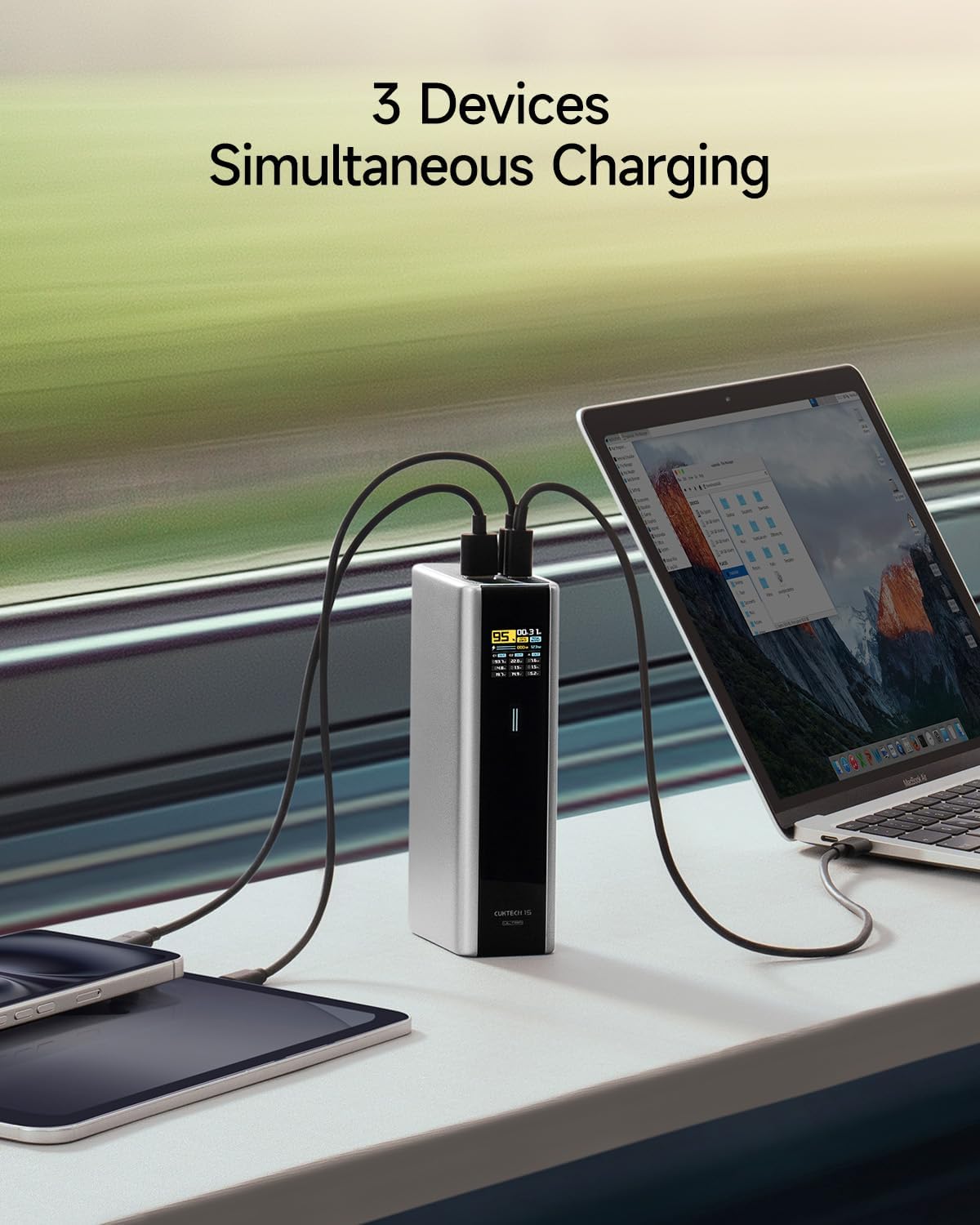 CUKTECH 15 Ultra 140W 20,000mAh Power Bank + CP12 10000mAh Magnetic Power Bank Combo