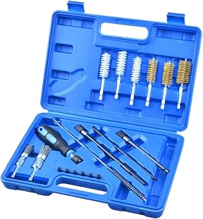 Steckschlüsselsatz mit Ratsche Universal Injektor Sitz Reinigung Set Reinigung Diesel Injektoren Reiniger Tool Home Tool K...