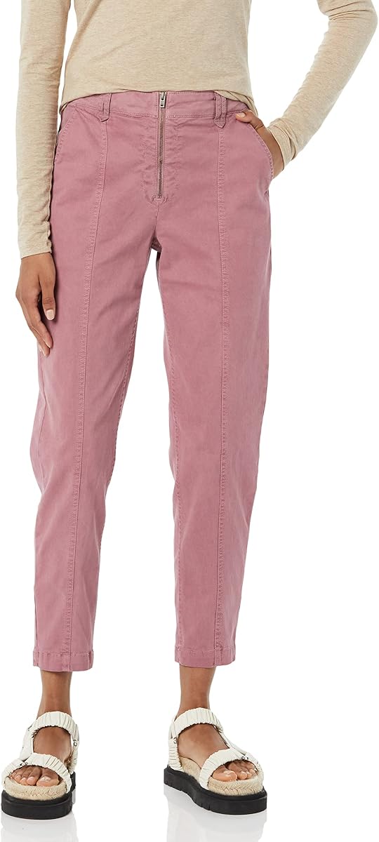 Pantalón utilitario chino elástico Amazon Essentials para mujer (anteriormente Goodthreads)