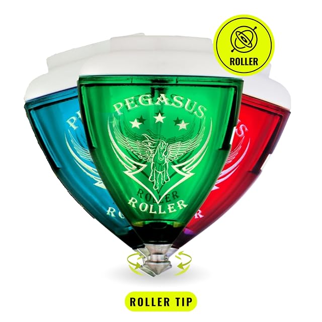 Foto 4 de 4 de SPACE TROMPOS - Pegasus Punta Roller, Color Verde, con Cuerda y Packaging