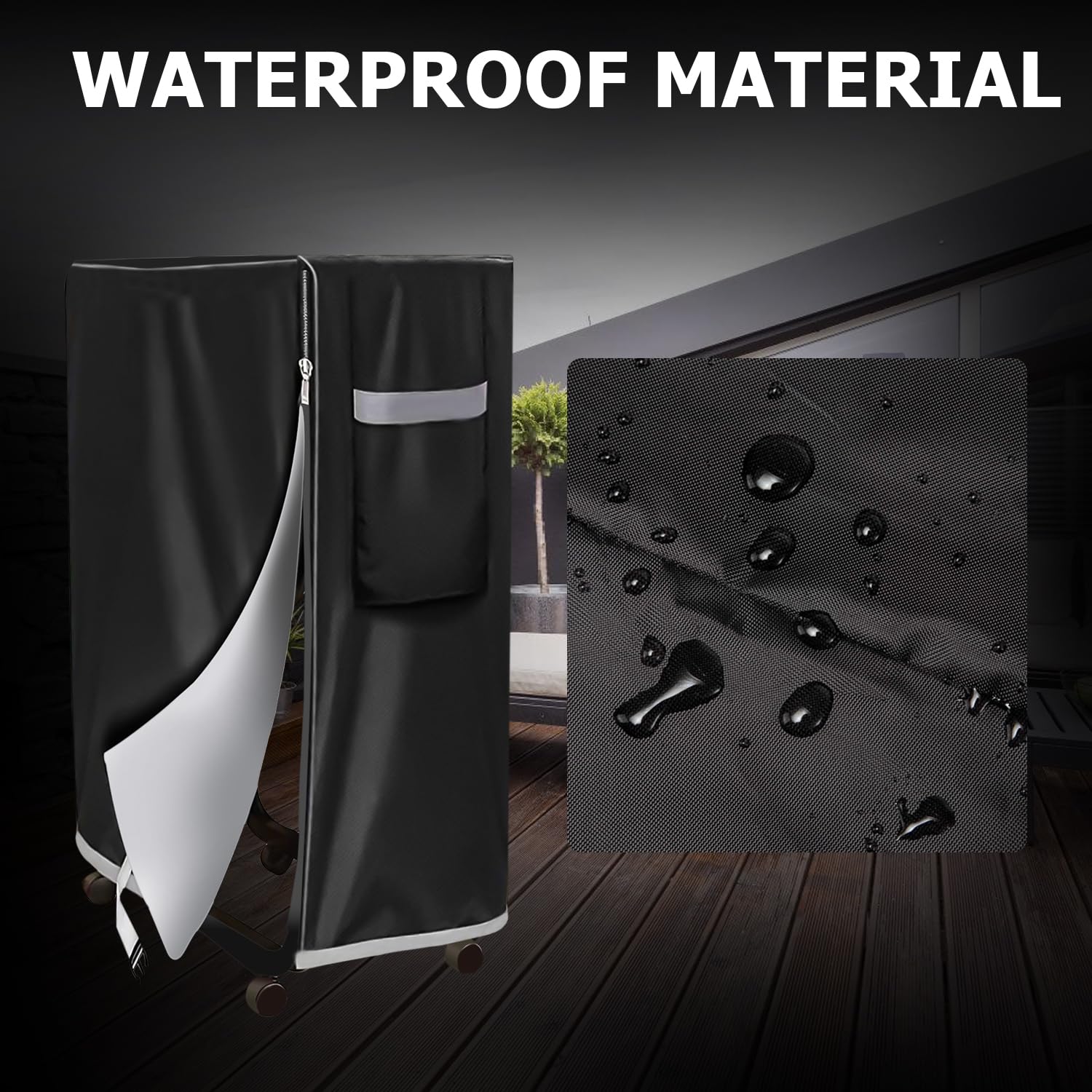 Copertura Impermeabile Per Letto Ospiti Pieghevole - Custodia Antipolvere Interni/Esterni - Foto 4