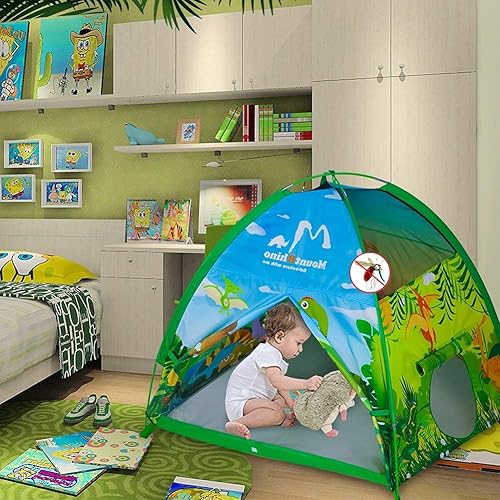 Miniatura 5 de MountRhino Kids Play Tent -48x48x42 Dinosaur Tent Playhouse Outdoor Indoor Tents for Kids Portable Dinosaur Toys Tents for Boys Girls Imaginative