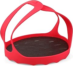 MingTa Silicone Sling Trivet Steamer Basket Pot Holders Compatible with 6 Qt / 8 Qt Pressure Cookers 3-in-1 Bakeware Pan S...