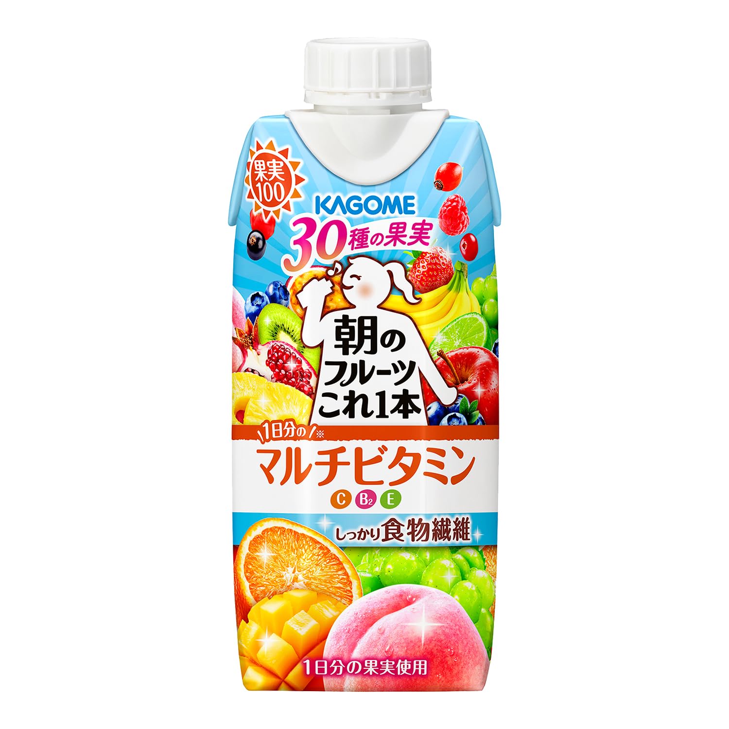 Amazon.co.jp: Kagome Morning Fruits One Bottle, Multi-Vitamin 