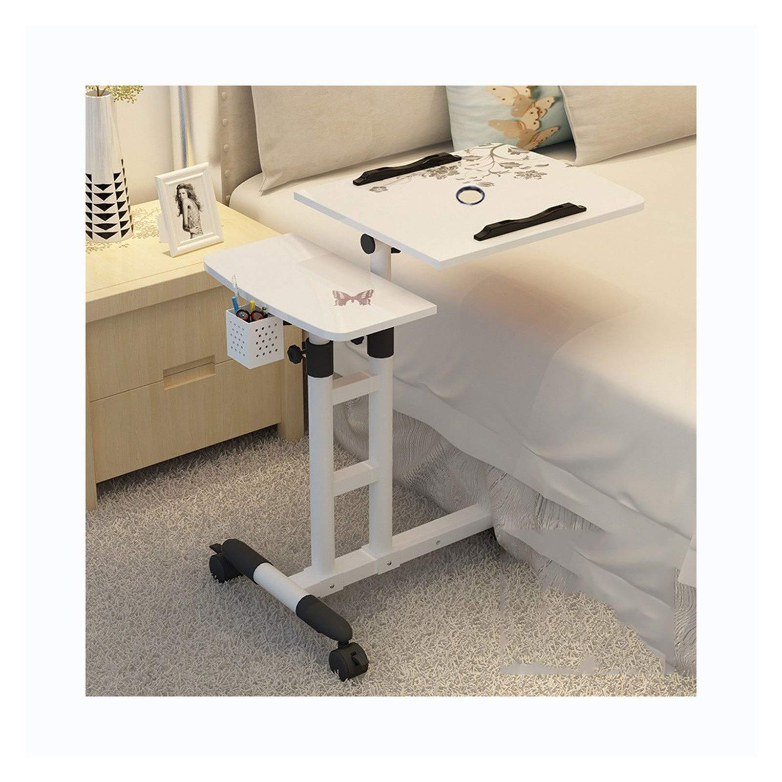 Buy ABD Overbed table with wheels Rolling Table Tilting Overbed Table