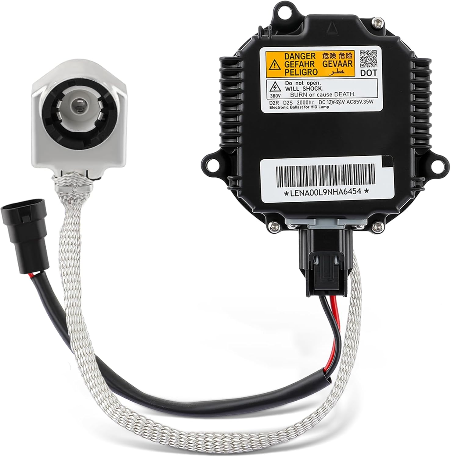 AUTOKAY 28474-89904 Xenon HID Headlight Ballast Control Unit Module Fits for Nissan Maxima Murano 350Z 370Z Altima GT-R Rogue Quest, for Infiniti G35 G37 EX35 E37 JX35 FX35 FX45 FX50, for Mazda 3