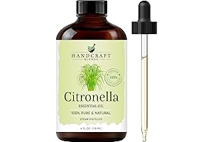 Handcraft Blends 4 fl. oz. Citronella Essential Oil: Pure and Natural Premium Grade