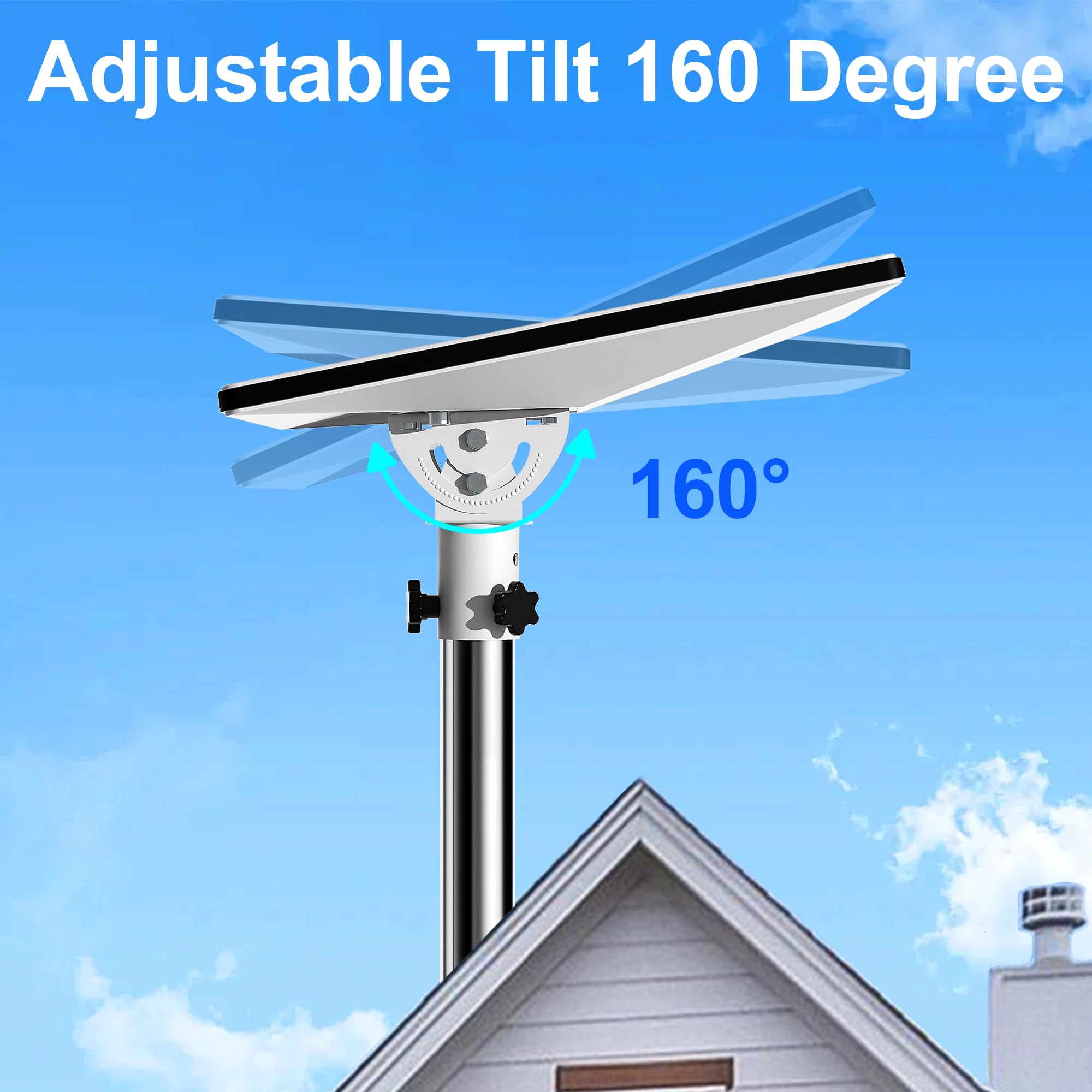 Starlink - Mini adattatore per tubo, mini supporto da tetto Starlink, kit di montaggio mini palo Starlink, piastra da parete Satarlink con inclinazione regolabile di 160 gradi per mini piatto Starlink
