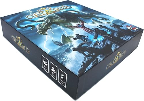 Miniatura 5 de Cult of The Deep un juego de mesa de estrategia de 45-75 minutos para 4-8 jugadores, para luchar por los controles de rituales y monstruos míticos
