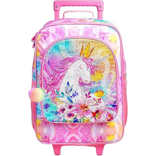 Kids Luggage for Boys and Girls, Toddler Rolling Travel Carry on Suitcase with Wheels