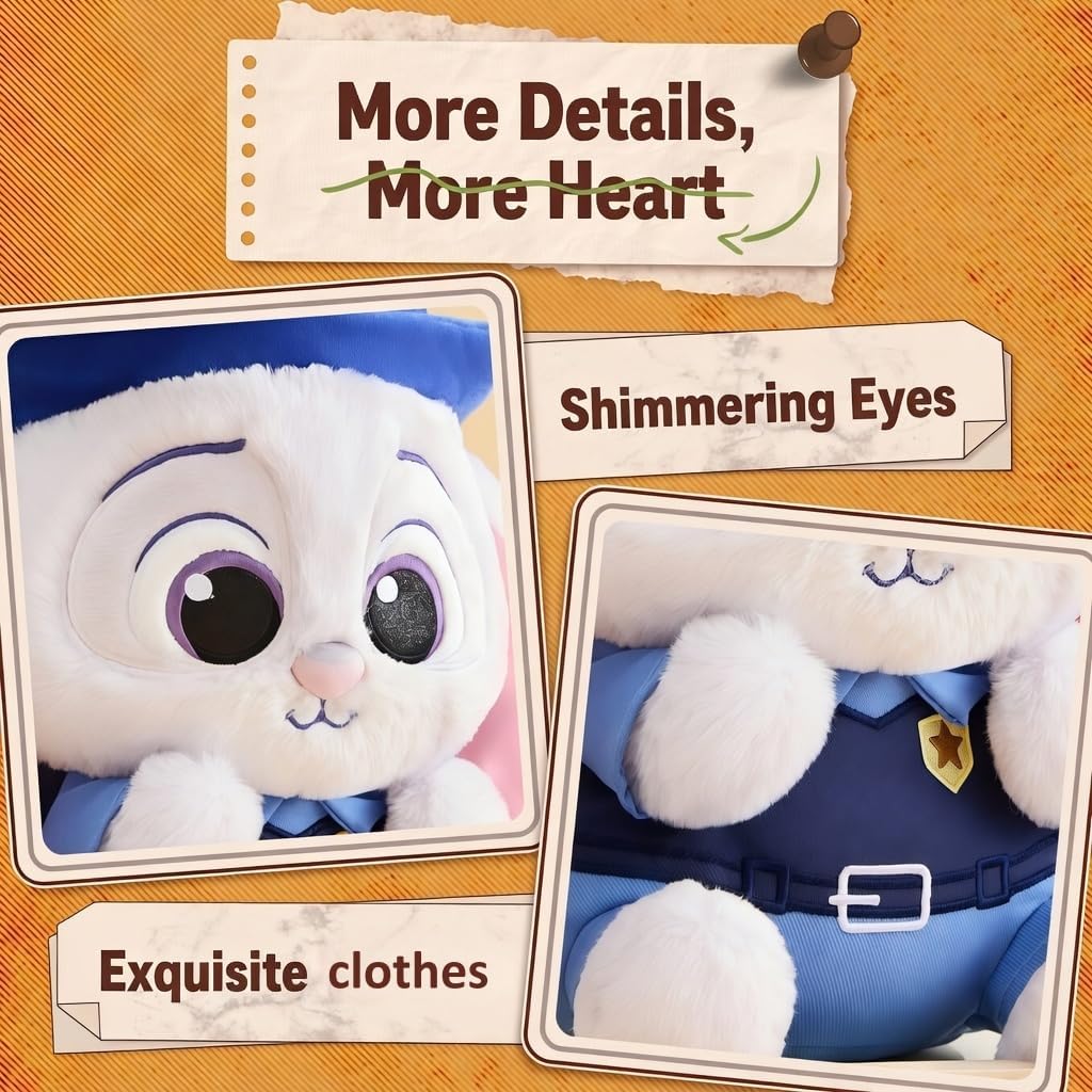 MINISO Disney Zootopia Nick & Judy Doll, Cute and Exquisite Figure, Ideal for Collection and Gifting (Nick)