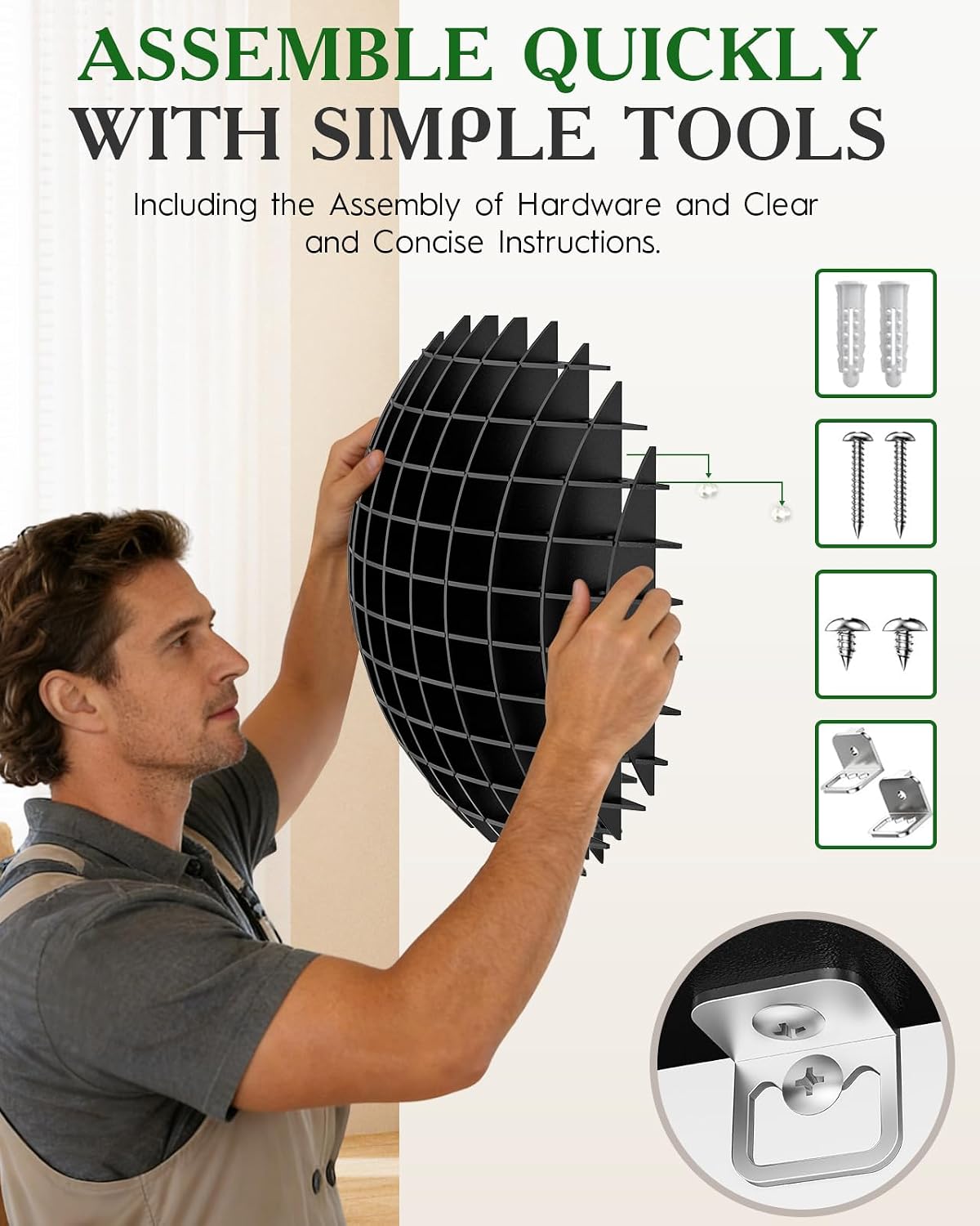 Wall Mount Golf Ball Display Case Golf Ball Display Rack Holds 78 Balls