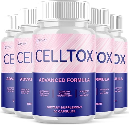 Celltox Capsules, pastillas probióticas oficiales Celltox con todos los ingredientes naturales, píldoras de suplemento de apoyo para la salud