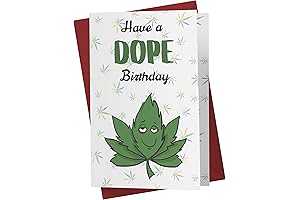 Karto Hilarious Marijuana Birthday Card for All