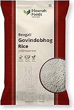 HOWRAH FOODS Premium Govindobhog Rice 1 Kg | Authentic Bengali Aromatic Short Grain Rice | GI Tagged Gobindo Bhog Chawal | Perfect for Bhog, Khichuri, Payesh & Pulao | Taste of Bengal