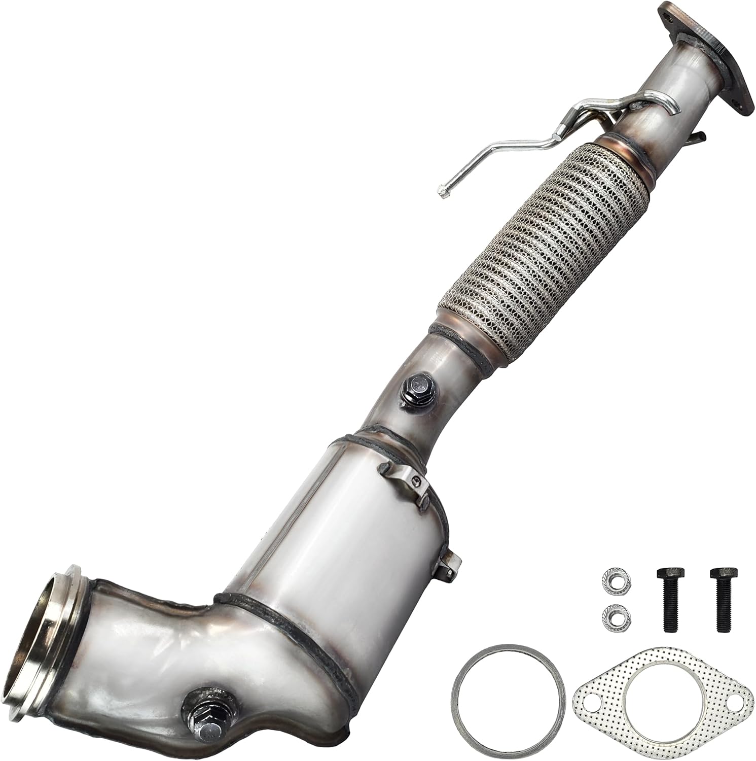 JT Exhaust Catalytic Converter Compatible with 2013-2016 Ford Escape 2.0L Turbo, Lincoln MKC 2015-2016 2.0L (EPA Compliant) Standard EPA Grade