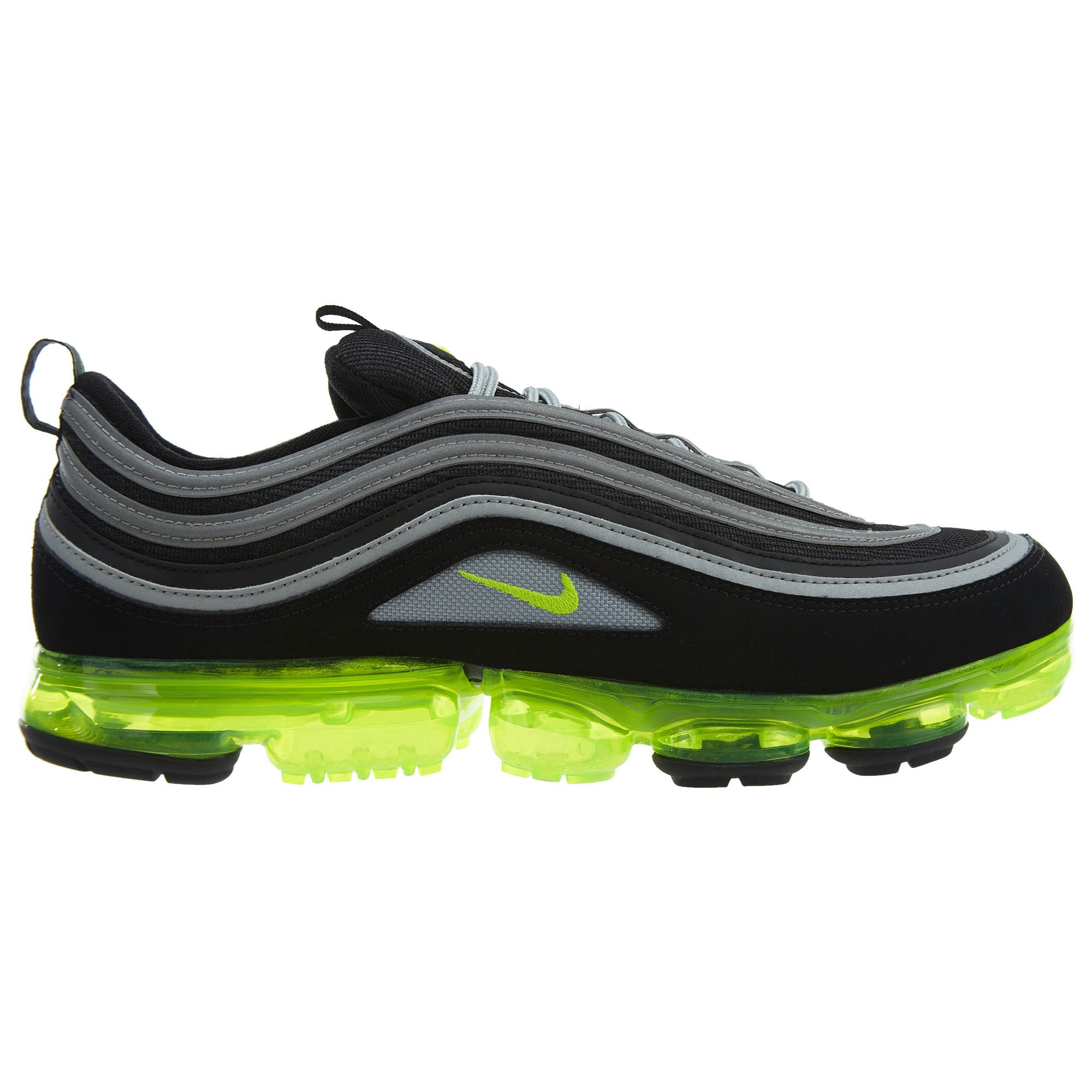Nike Mens Vapormax 97japan Black Volt Silver Leather Size 8 