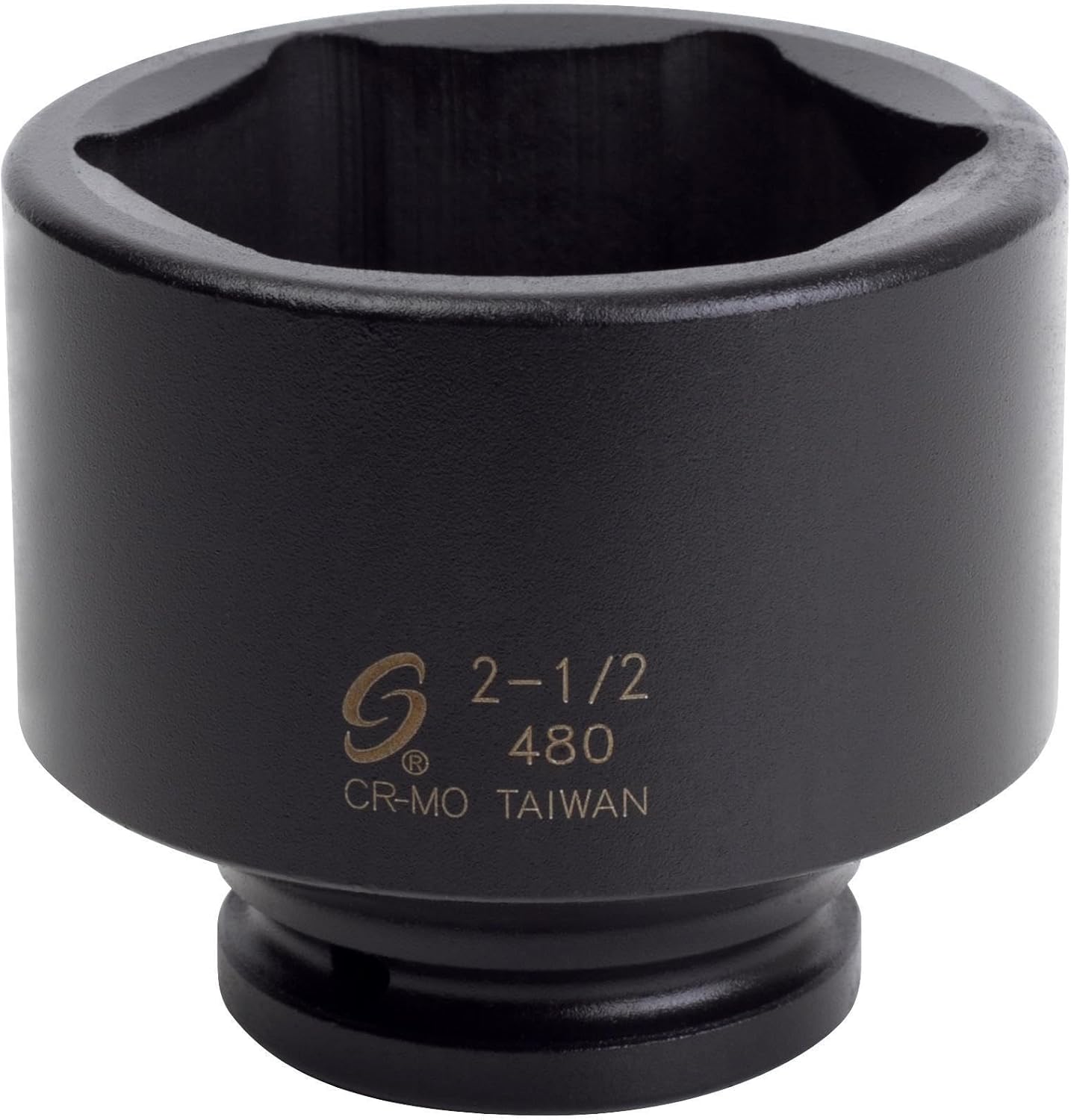 SUNEX TOOLS 480 3/4" Drive Standard 6 Point Impact Socket 2-1/2"