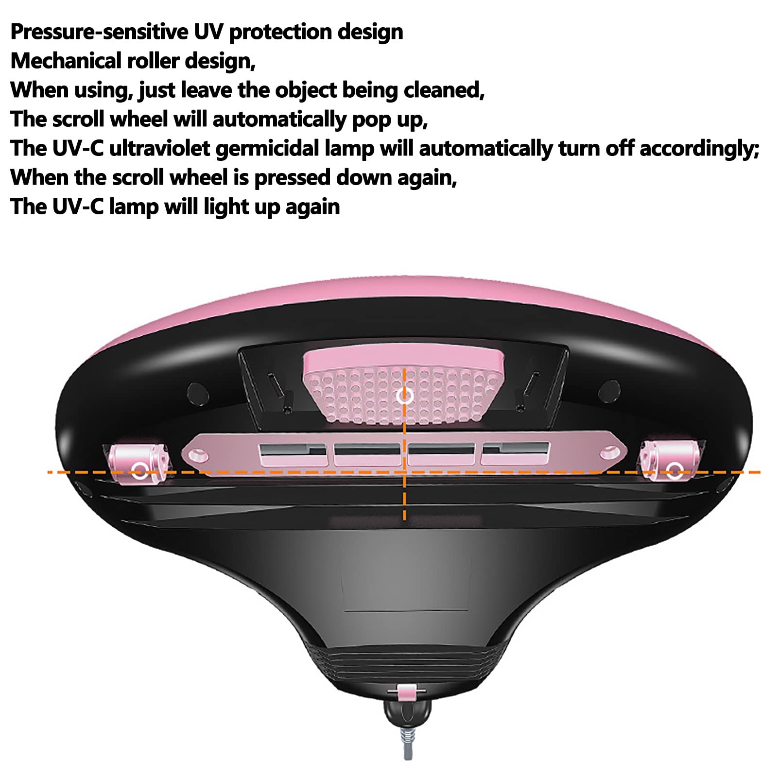 PAHION UV Aspiradora De Ácaros con Filtro HEPA Aspiradora De Mano Máquina Limpiadora De Colchones para Colchones, Almohadas, Sofás, Alfombras para Personas Alérgicas Y Dueños De Mascotas