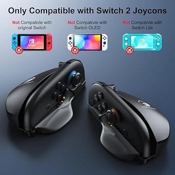 APTGAME™ Mausgriffe kompatibel mit Nintendo Switch 2 Joyconsswitch 2 mausgriffeErgonomischer Gamer-Griffhalter für Switch 2 Joy Con-Zubehör (Classic Nintendo Switch 2)